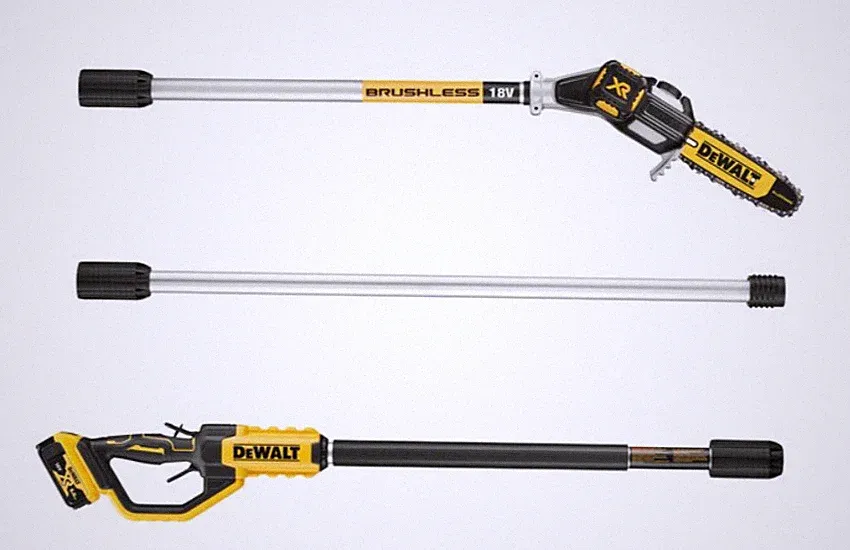 DeWalt Akku-Hochentaster 18V bürstenlos mit Sägeschiene 20cm Solo DCMPS567N-XJ