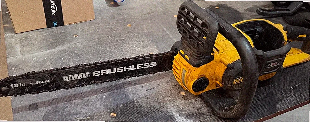 dewalt kettensäge 54v