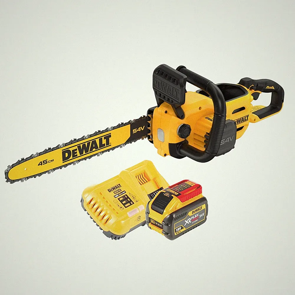 DeWalt DCMCS 574 X1 Kettensäge 54 V FlexVolt 45 cm + 1x Akku 9,0 Ah + Lader