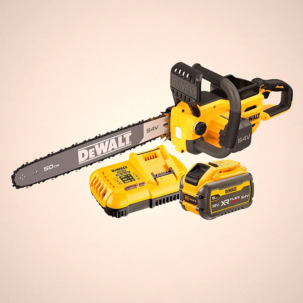 DeWalt DCMCS 575 X1 Kettensäge 54 V FlexVolt 50 cm + 1x Akku 9,0 Ah + Ladegerät