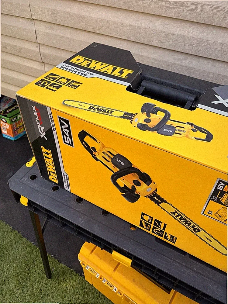 Dewalt DCMCS574N-XJ XR FlexVolt Kettensäge 45cm Stab 54V blankes Gerät DEWDCMCS574N