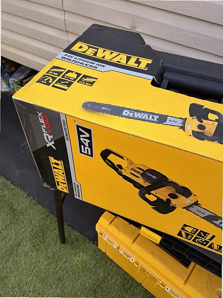 Dewalt DCMCS575N XR 54V FlexVolt Akku Kettensäge 50cm 500mm Stab Brushless blank
