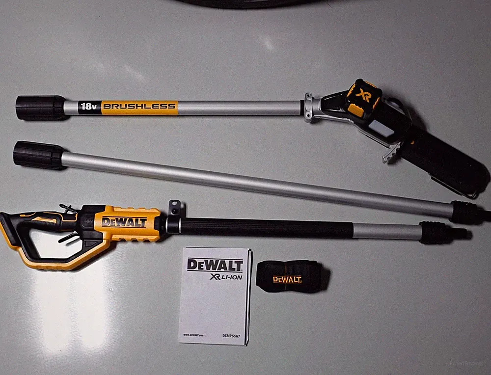 DEWALT XR Li-Ion 18V bürstenloser Hochentaster Teleskop 20cm DCMPS567