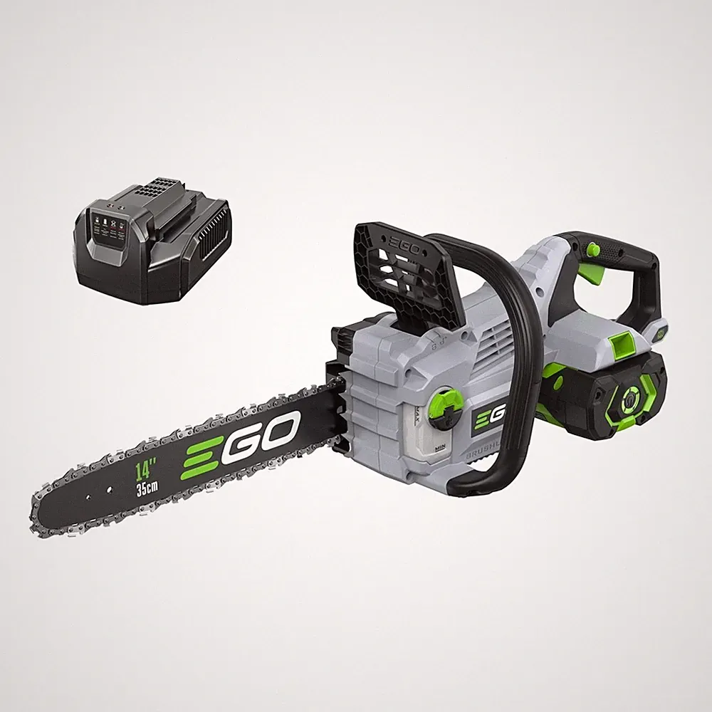 EGO Akku-Kettensägen Kit CS1411E inkl. Akku BA1400T 2,5 Ah + Ladegerät CH2100E