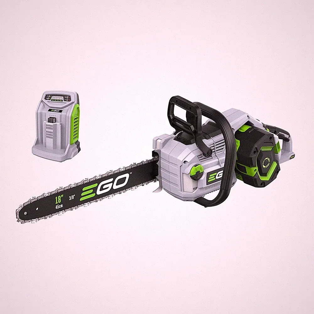 EGO Akku-Kettensägen Kit CS1814E inkl. Akku BA2800T 5,0 Ah + Ladegerät CH5500E