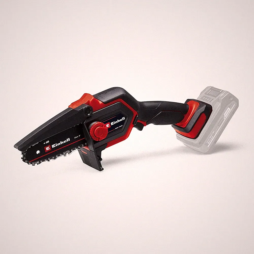 Einhell Akku Astkettensäge GE-PS 18/15 Li BL-Solo Brushless Motor 12,5 cm Klinge