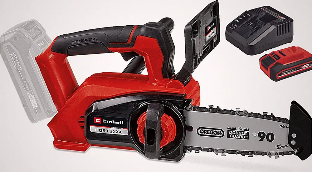 Einhell Akku Kettensäge FORTEXXA 18/20 TH inkl. PXC 3,0Ah Akku/Ladegerät Einhand