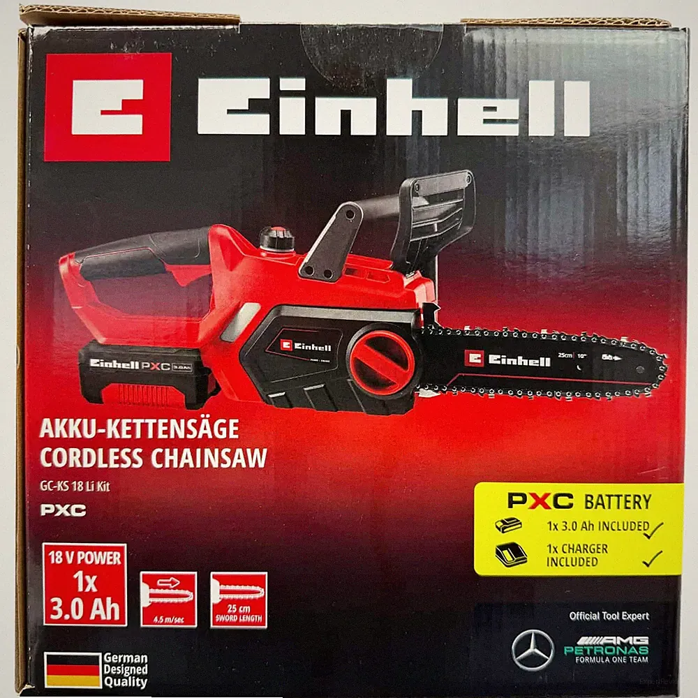 Einhell Akku-Kettensäge GC-LC 18 Li Kit Power X-Change 18V OREGON Schwert NEU