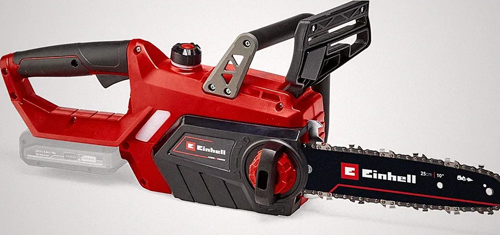 Einhell Akku-Kettensäge GE-LC 18/25 Li-Solo Power X-Change (18 V, 23 cm Zubehör
