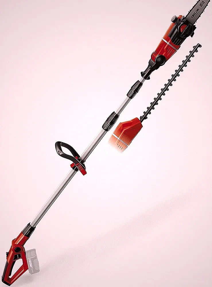 Einhell Akku Multifunktionswerkzeug GE-HC 18 Li T-Solo (2-In-1 Heckenschere Und