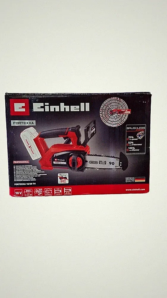 Einhell Einhand-Akku-Kettensäge Säge FORTEXXA 18/20 TH
