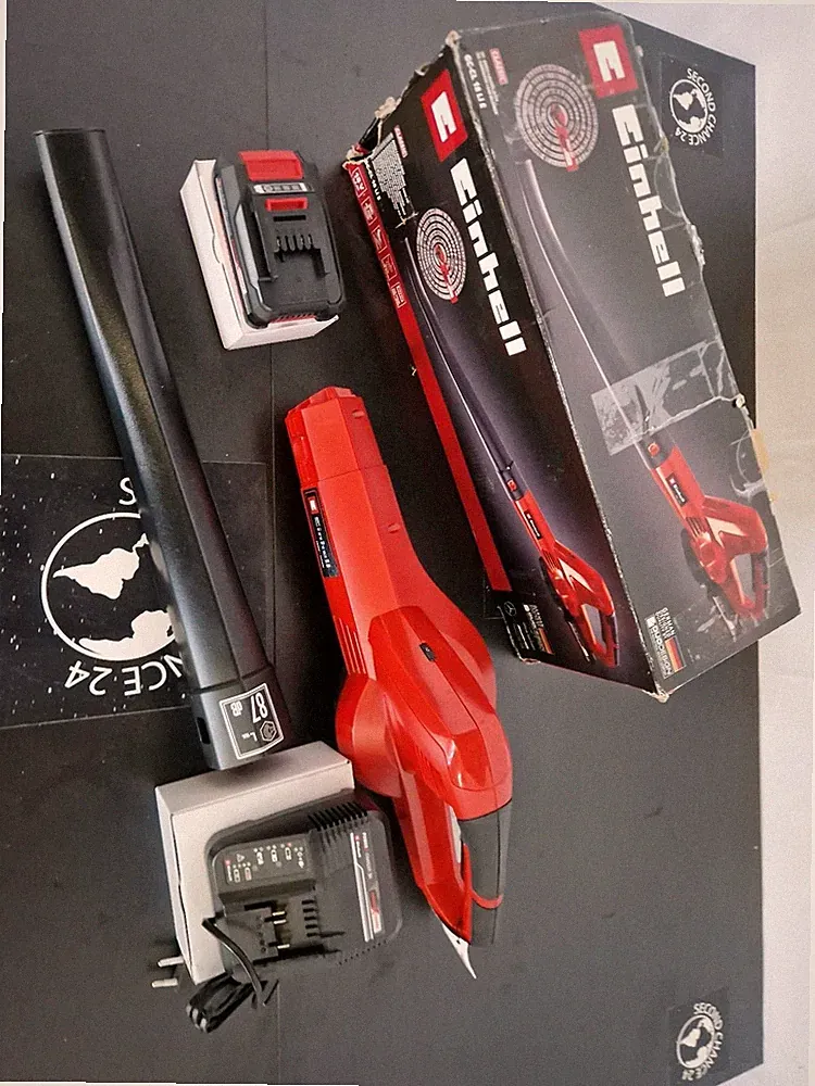 Einhell GC-CL18 Akkulaubbläser mit Akku 3,0Ah und Ladegerät