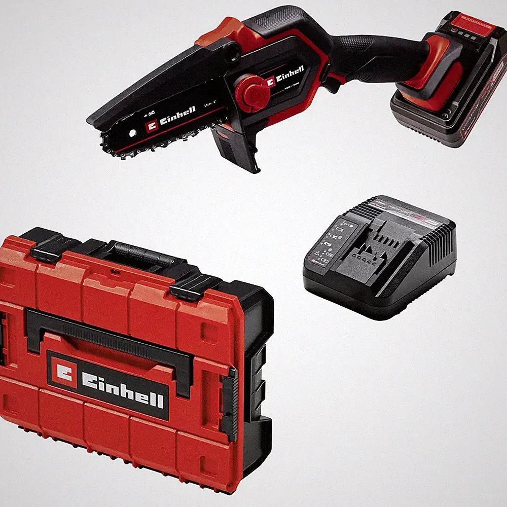 Einhell GE-PS 18/15 Li BL Kit Akku-Astkettensäge Akku Akku-Kettensäge inkl.