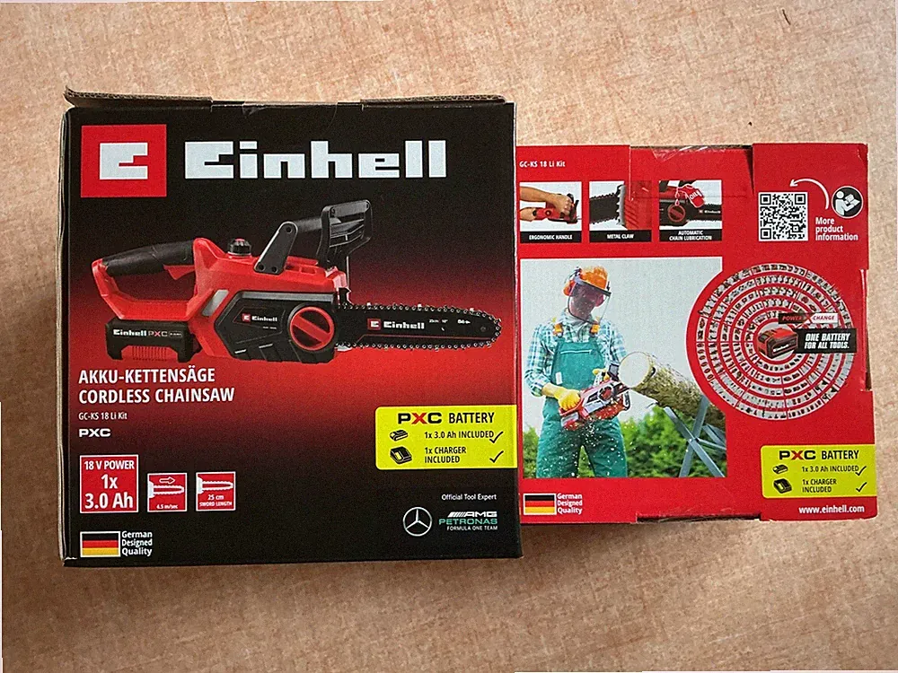 einhell kettensäge mit akku