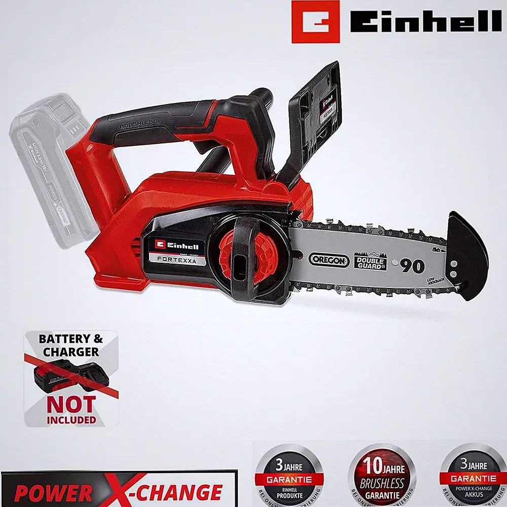 Einhell Professional Einhand-Akku-Kettensäge FORTEXXA 18/20 TH 18V Sologerät