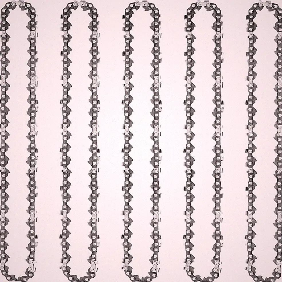 Ersatzkette für 12-Zoll Mini Akku Kettensägen 5er Set 3/8" LP 45 Antriebsglieder