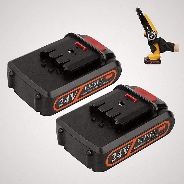 flintronic Mini Kettensäge Akku, Akku Kettensäge 24V, Einhand Kettensäge Akku