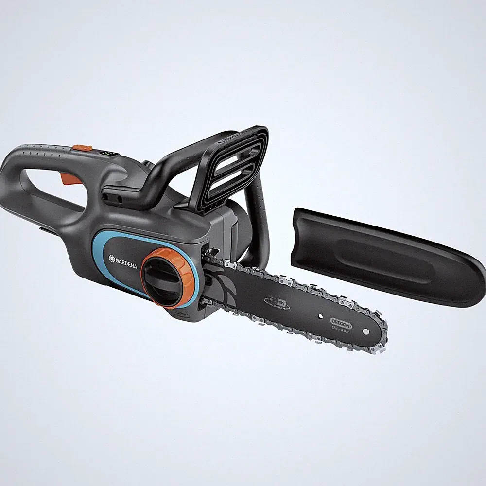 GARDENA Akku-Kettensäge PowerSaw 250/18V Solo Akku Akku-Kettensäge ohne Akku 45