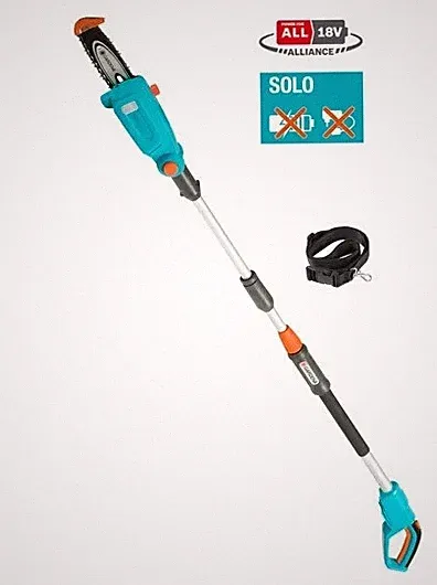 GARDENA Akku-Teleskop-Hochentaster Kettensäge TCS 20/18V P4A solo 14770-55, NEU