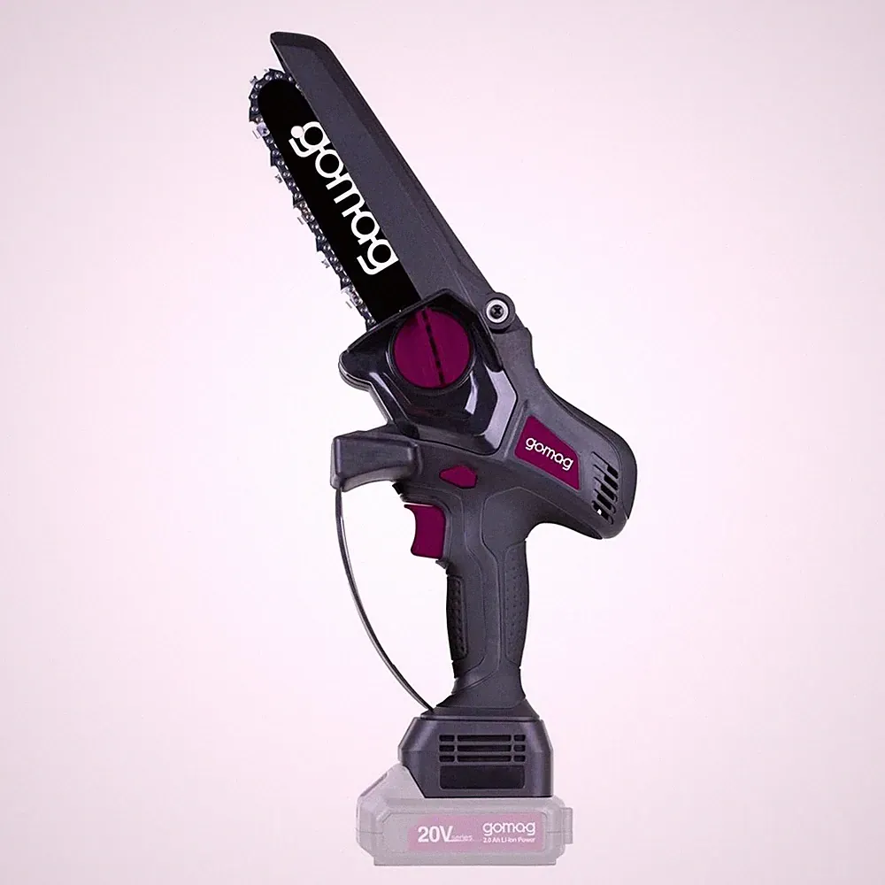 Gomag Akku Gehölzschneider GO-GS150 20V Schnittlänge 150mm Mini Kettensäge