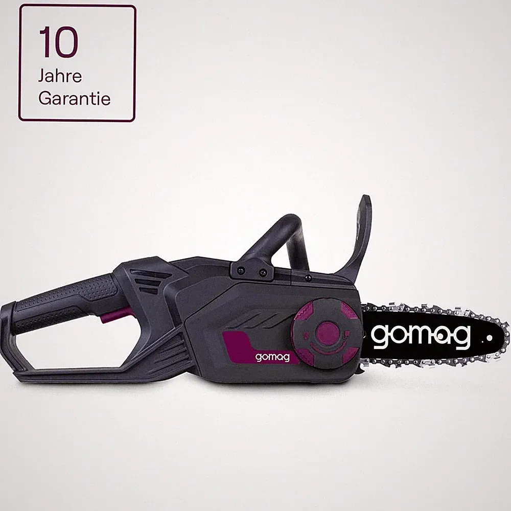 Gomag Akku-Kettensäge GO-KS200 20V Schnittlänge 20cm Schwertlänge 254mm 10"