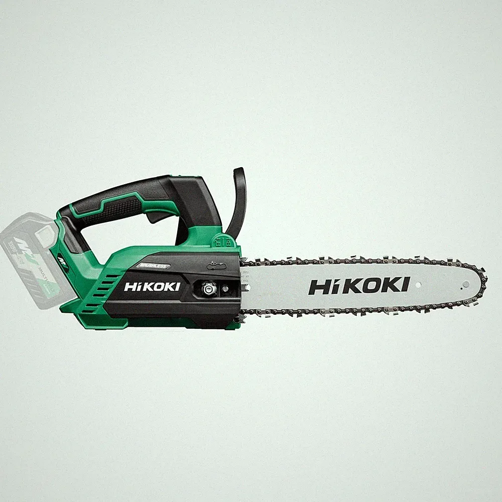 HiKOKI Akku Kettensäge Solo 36 V 300 mm Sägeblatt für Baumschnitt CS3630DCW4Z