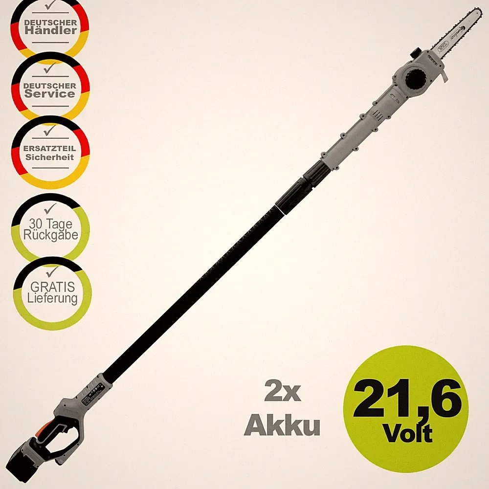 Hochentaster Elektronische kabellose Akku Ast Säge KVS71000P Teleskop 3,5 Meter