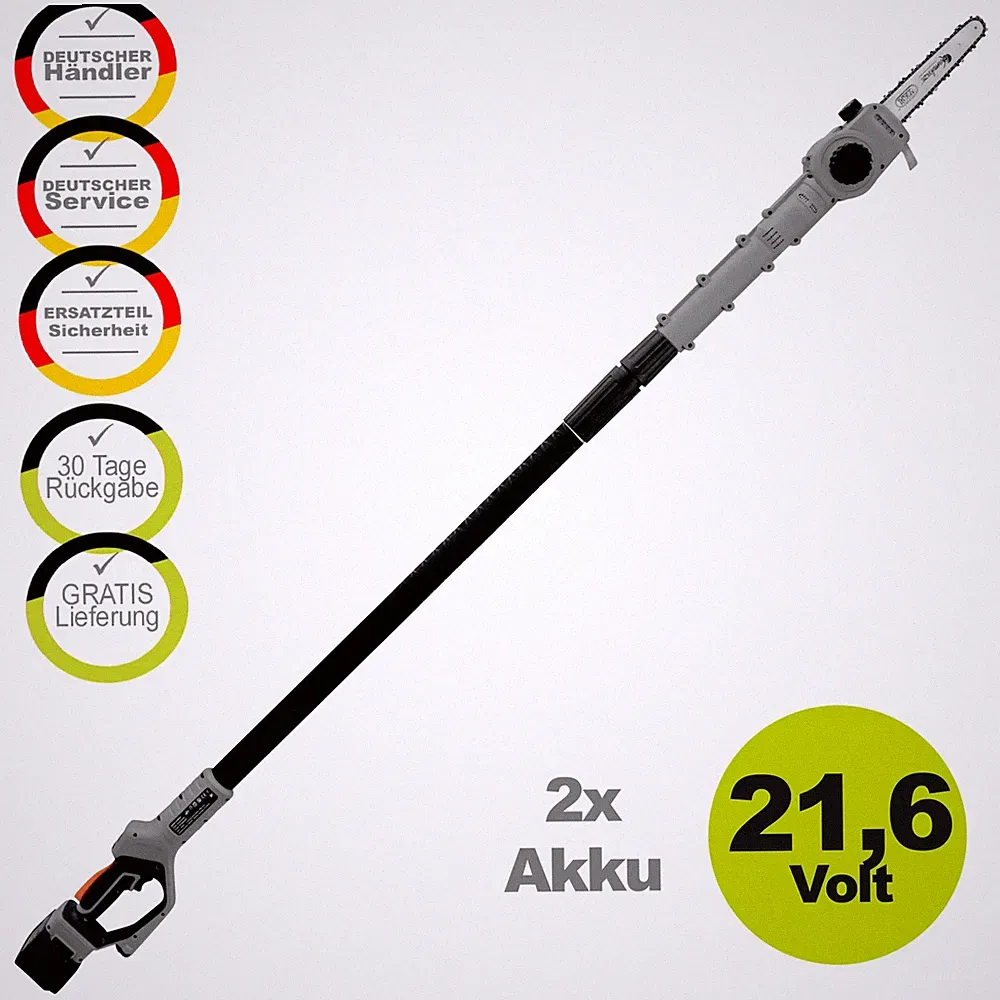 Hochentaster Elektronische kabellose Akku Ast Säge KVS71000P Teleskop 3,5 Meter
