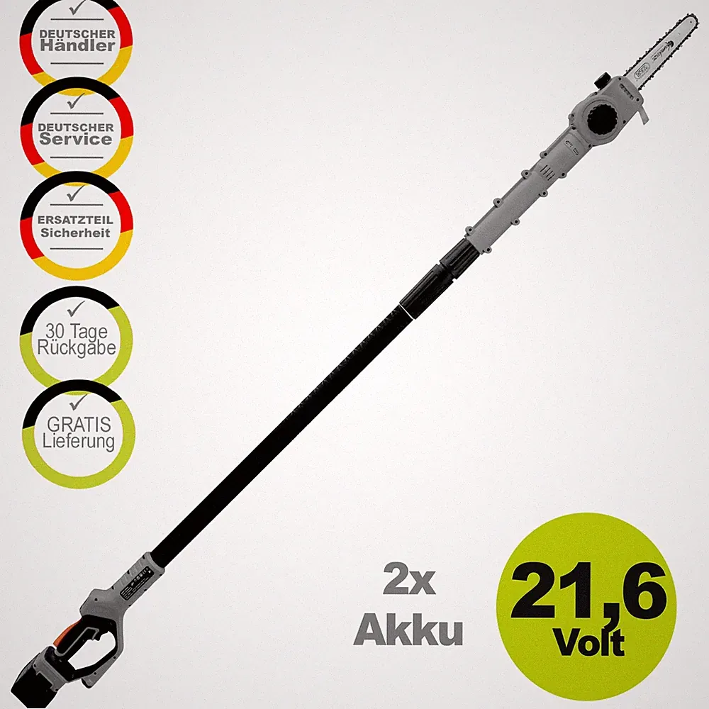 Hochentaster Elektronische kabellose Akku Ast Säge KVS8000P Schnittstärke 16 cm