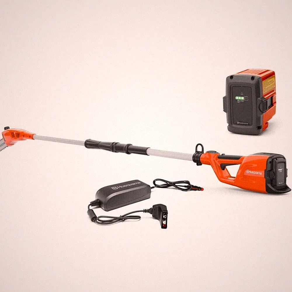 Husqvarna 120iTK4-P Akku-Hochentaster Astsäge Set + BLi10 + QC80 - 970515904