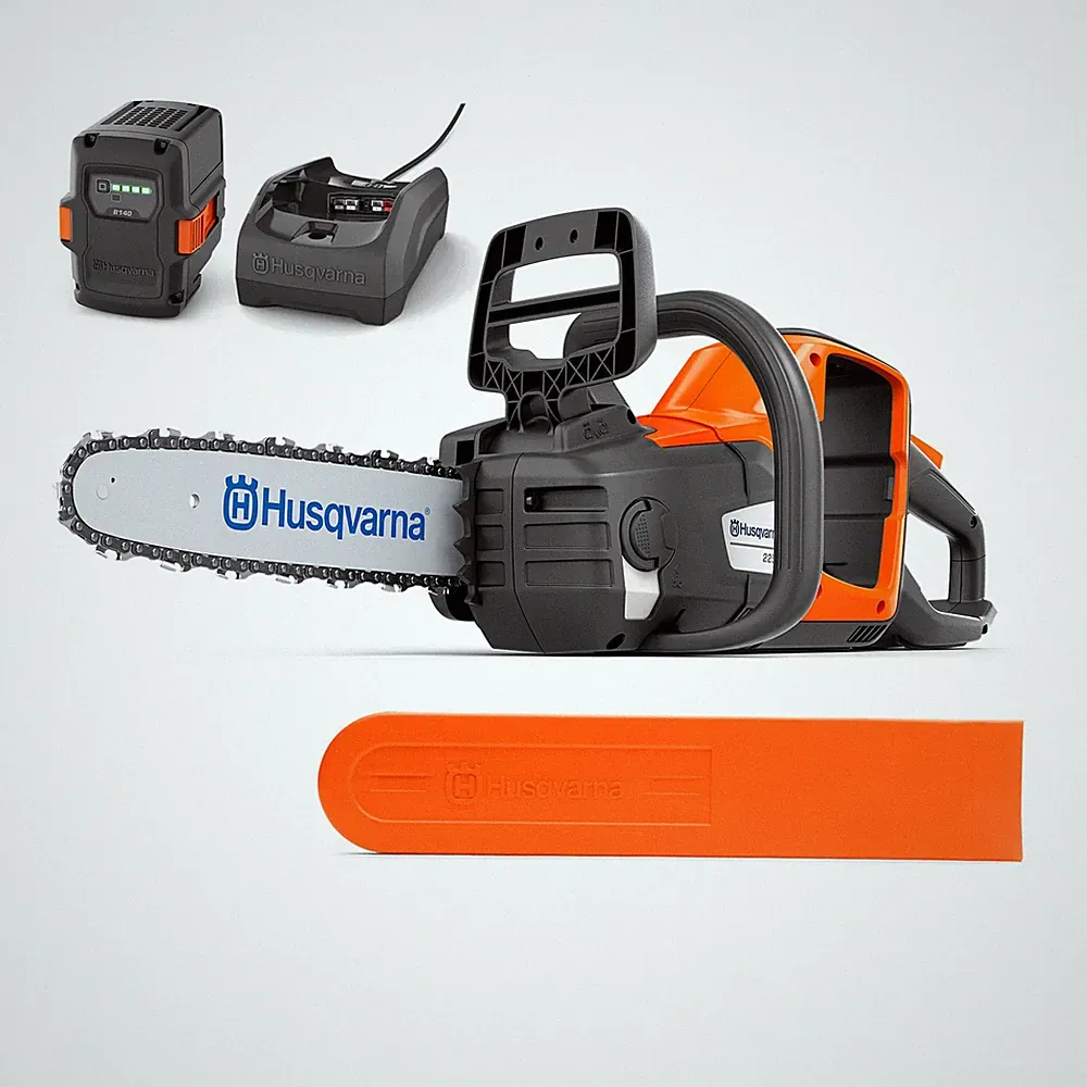 Husqvarna 225i Akku-Kettensäge 36V-Akku und Ladegerät kabellos leise 12″ Schiene