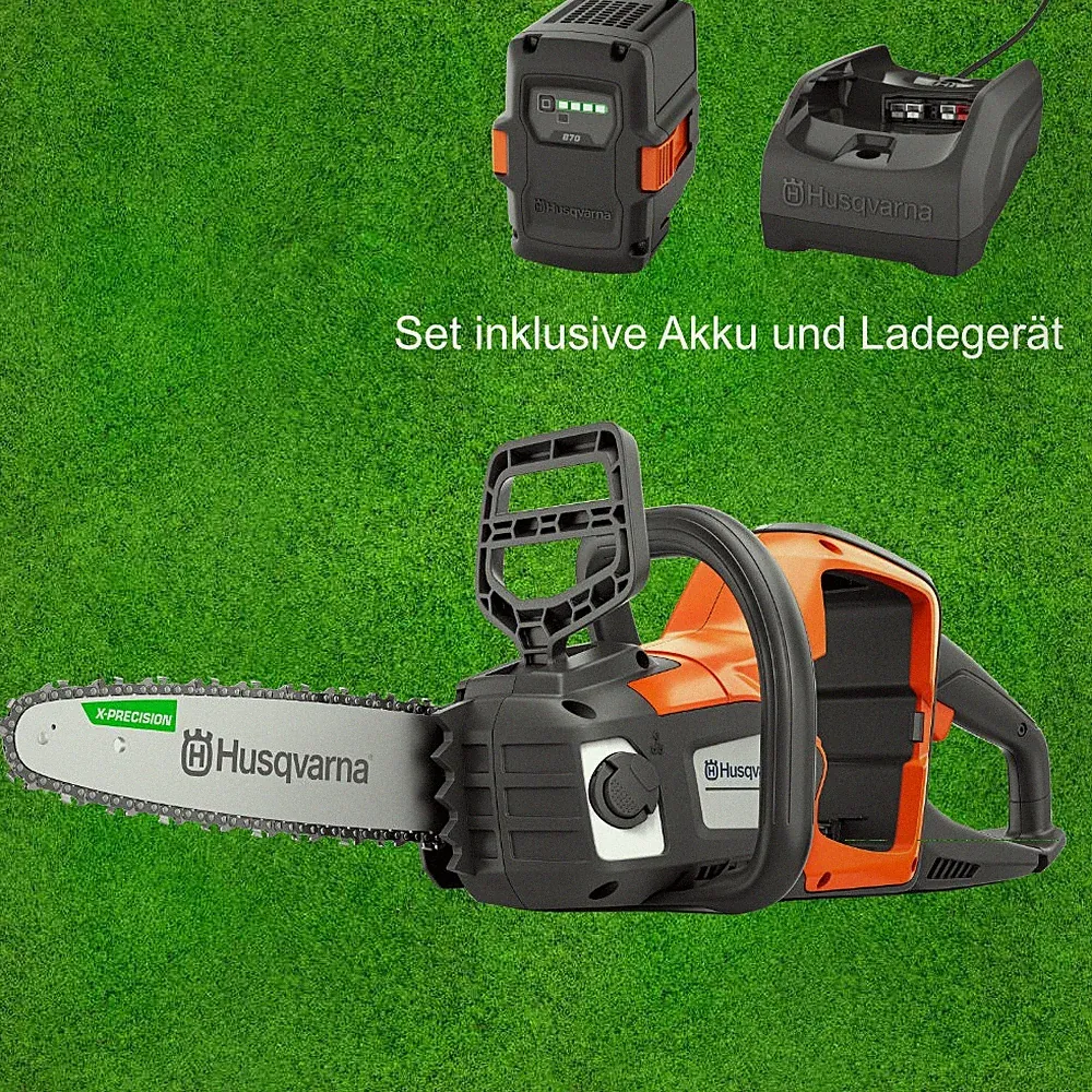 Husqvarna Akku Motorsäge 215i inkl. Akku B70 und Ladegerät C80