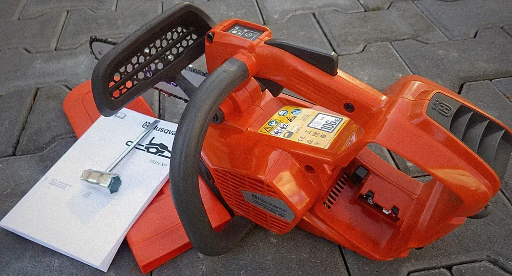 husqvarna kettensäge akku top handle