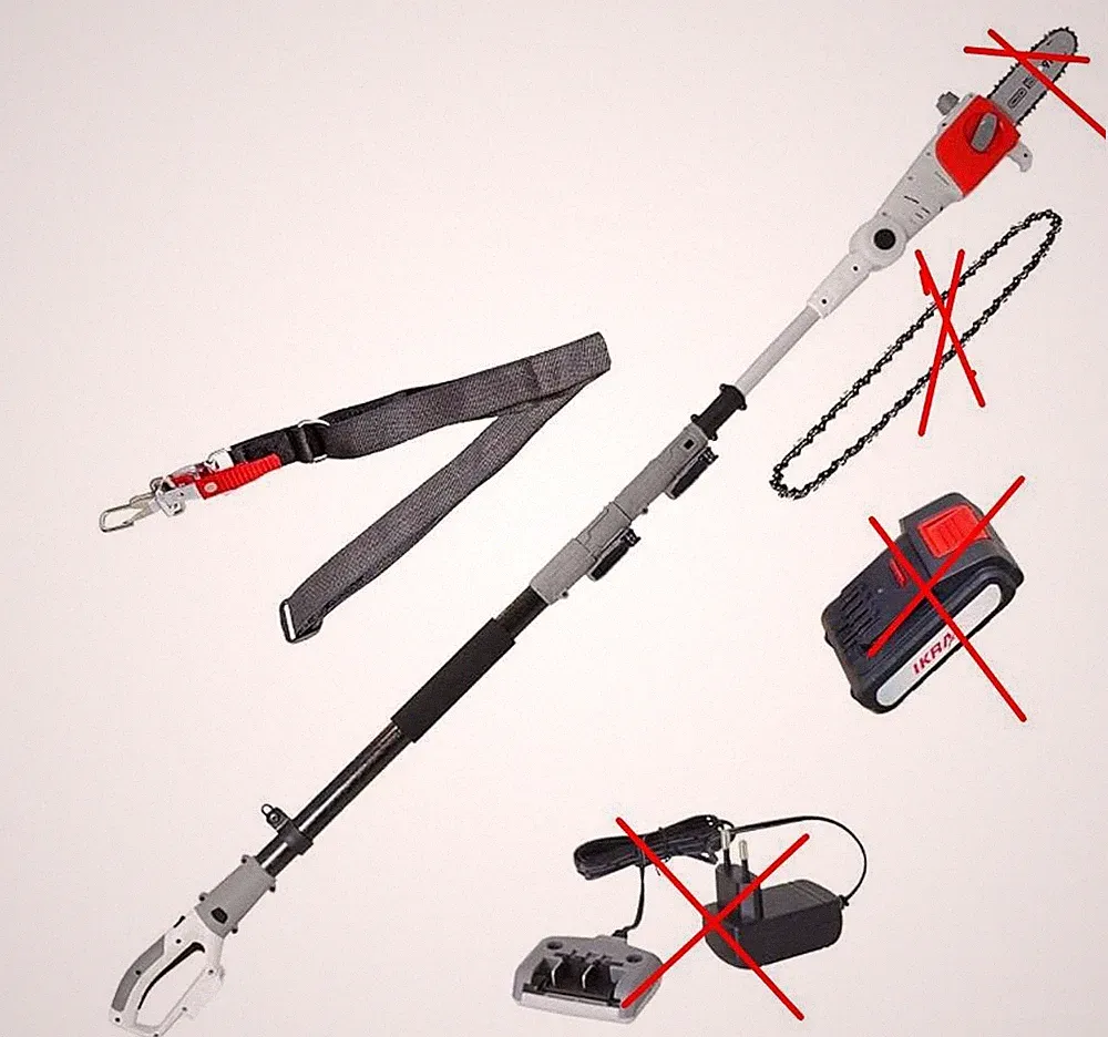 IKRA Akku Teleskop Entaster ICPS 2020, Schwertlänge 20cm, Arbeitshöhe 4m, Schult