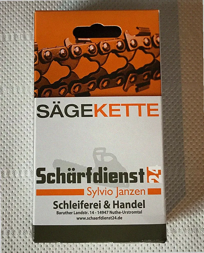 Kette Ersatzkette Sägekette p. für FUXTEC FX-E1KS20 20V Akku Kettensäge 25cm