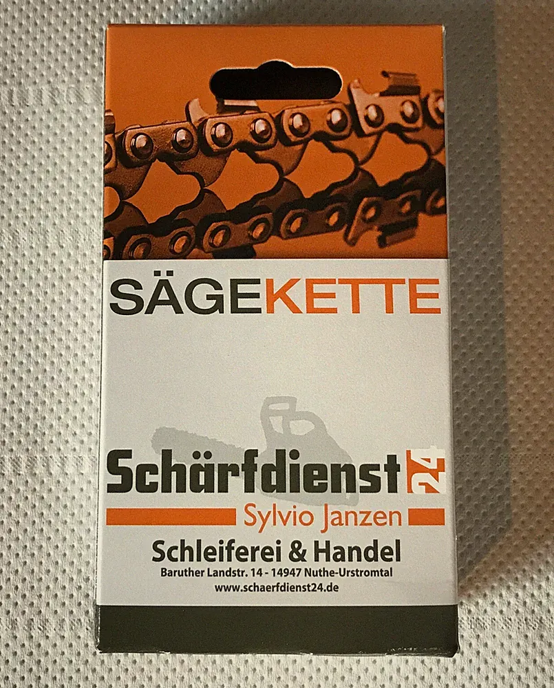 Kette Sägekette Ersatzkette p. für Ikra IAK 40-3025 Akku Kettensäge Säge (30cm)