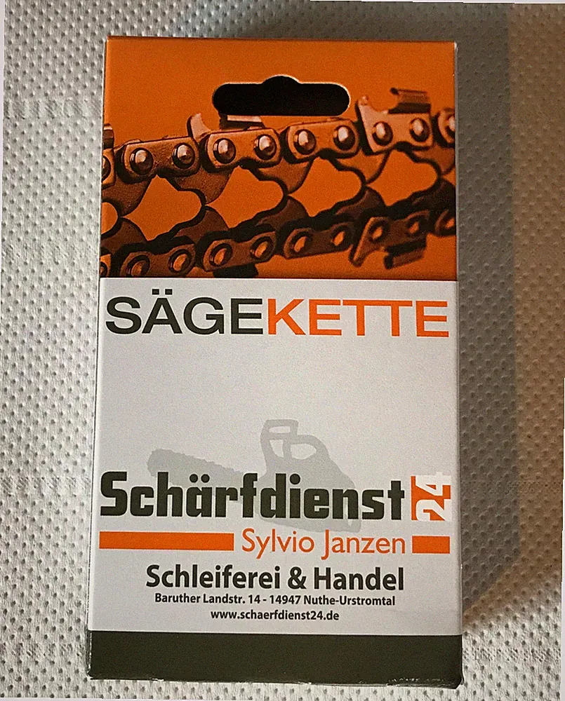 Kette Sägekette Ersatzkette p. für Kraftixx KX-AKS 1825 Li Akku Kettensäge 25cm