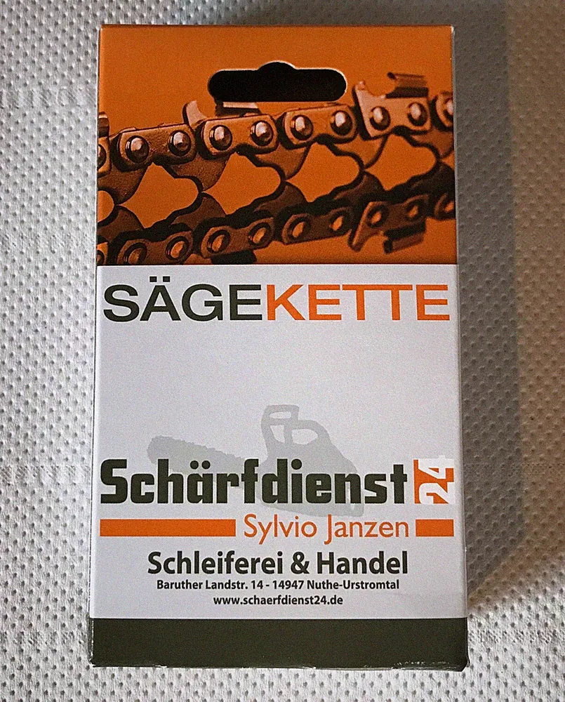 Kette Sägekette Ersatzkette p. für Ryobi RY36CSX35A-150 36V Akku Kettensäge 35cm