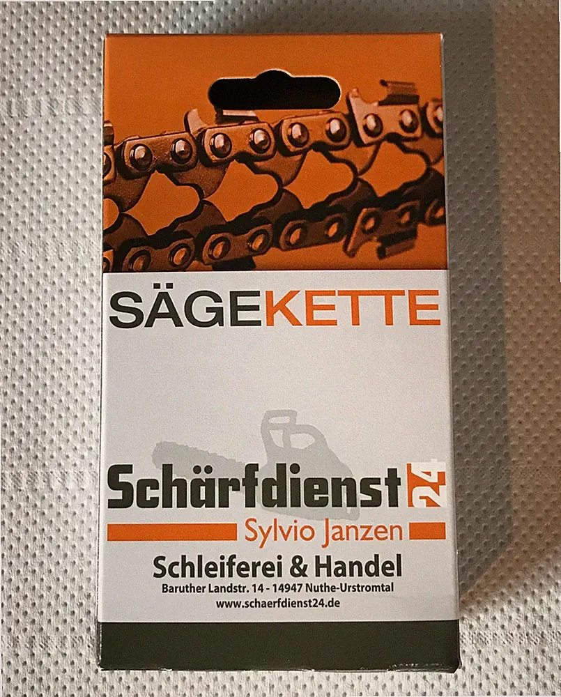 Kette Sägekette p. für Black+Decker Akku-Kettensäge GKC1825LB GKC1825L20