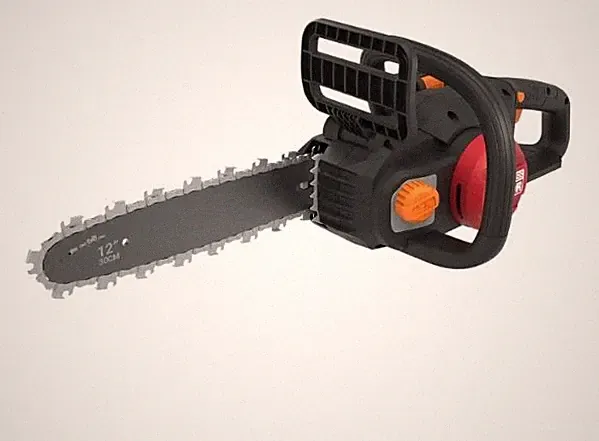 Kettensäge bei Batteriebetrieb WORX WG350E Motor Brushless 20V 4,0 Ah