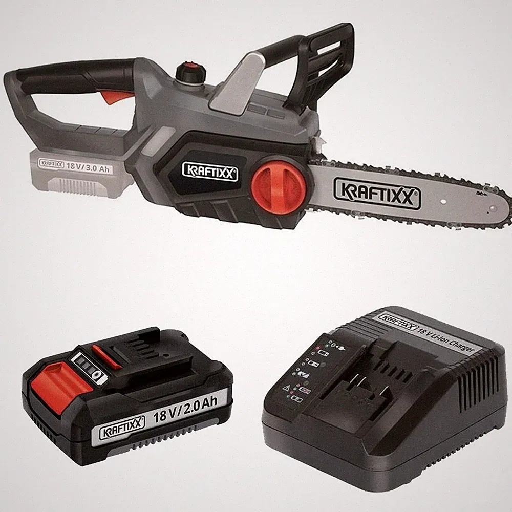Kraftixx by Einhell Akku-Kettensäge KX-AKS 1825 18V 1x 3,0 Ah Akku & Ladegerät