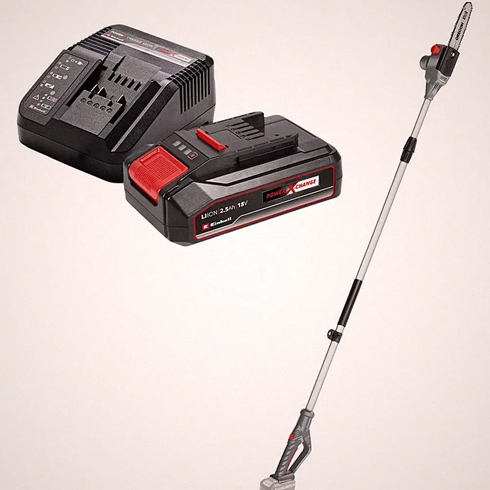 Kraftixx by Einhell Hochentaster KX-AHE 1820 18V Li-Ion + 2,5Ah Akku & Ladegerät