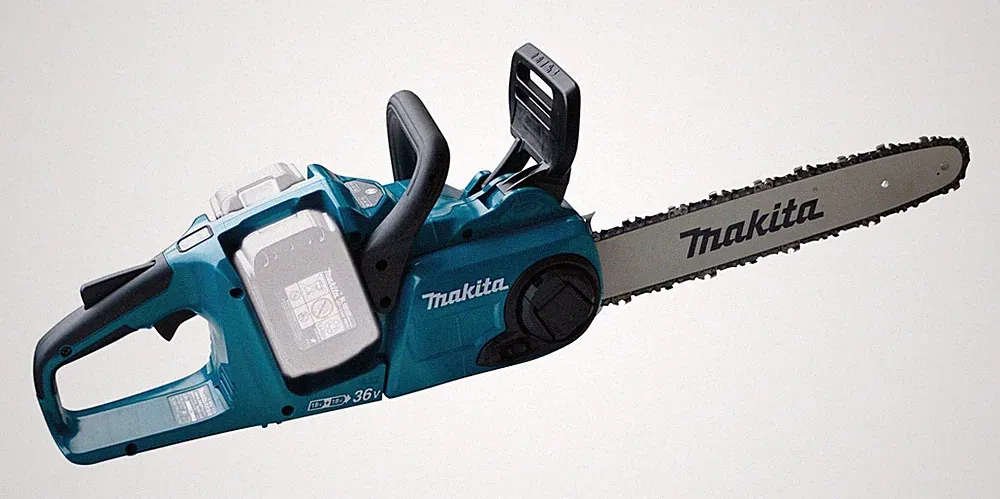 Makita Akku-Kettensäge 2 x 18V, DUC353Z, 20 m/s, 35 cm, Ohne Akku - im Karton