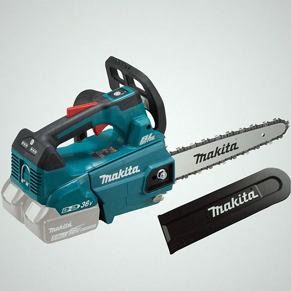 Makita Akku-Kettensäge DUC256Z Top Handle 2x18V Motorsäge Motorkettensäge 25cm