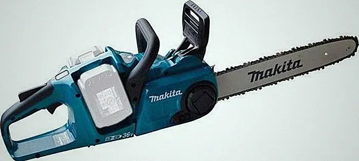 makita akku-kettensäge duc353z 2 x 18 v solo