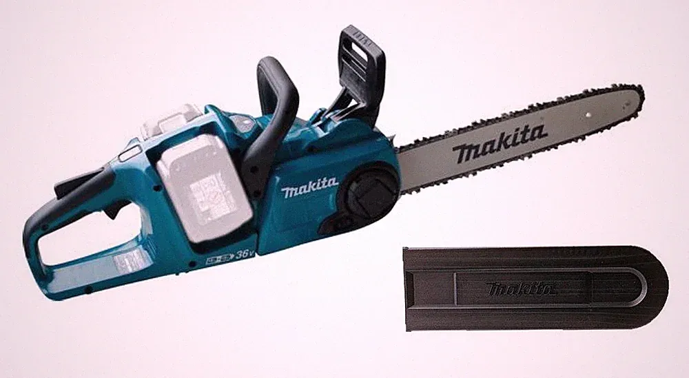 makita duc353z akku-kettensäge 2x18v