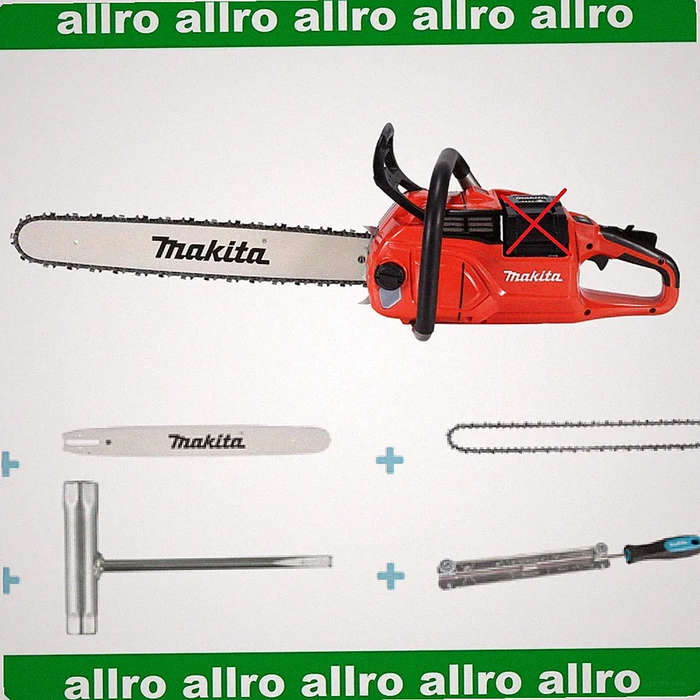 MAKITA Akku-Kettensäge UC030GZ03, 40V max. • Signalrot • 29,0 m/s • 50 cm - SOLO
