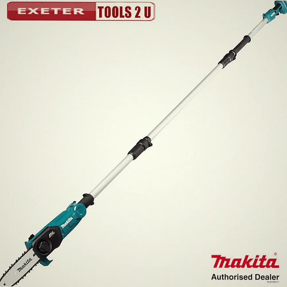Makita DUA200Z 18V LXT 200mm Teleskop Verlängerung Hochentaster Säge + Verlängerung - blank