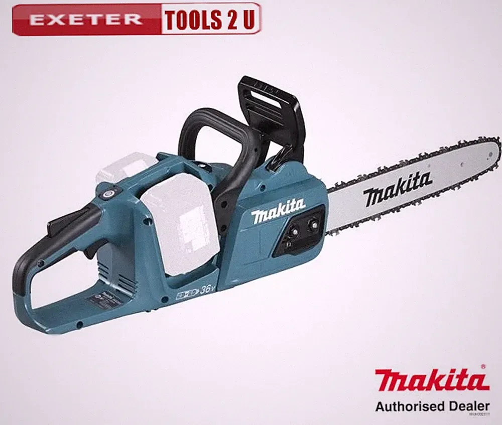 Makita DUC355Z Twin 18 V (36 V) bürstenlose Kettensäge 35 cm nur Gehäuse