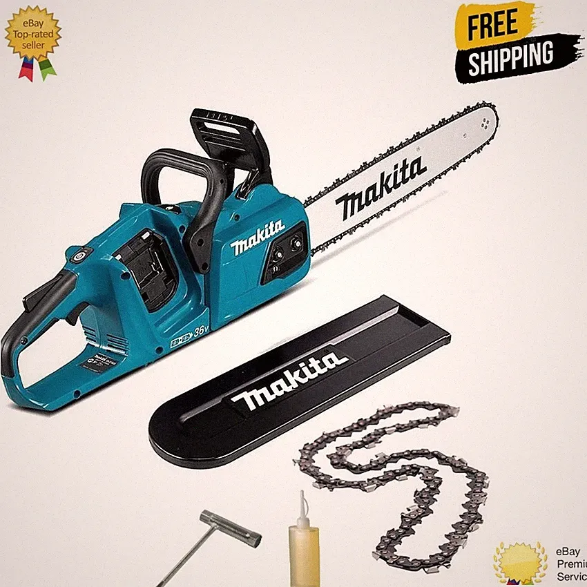 Makita DUC405Z Akku Kettensäge LXT 36V (18Vx2) Brushless 40cm nur Stabgehäuse
